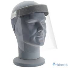 PROTECT FACE VISOR WITH SPONGE (PACK OF 1) 