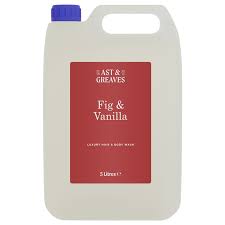 AST & GREAVES FIG & VANILLA LUXURY HAIR & BODY WASH 5L 