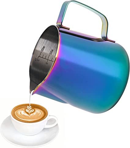FROTHING MILK JUG 20 oz (BLUE) 