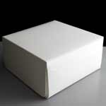 QUICK SERVICE CAKE BOX 7X7X3"  CASE 250 