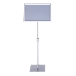 Freestanding Display Stand A3 Silver 